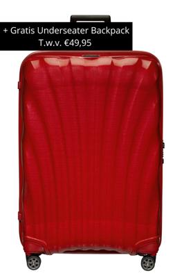 Samsonite C-Lite Spinner 81cm CHILI RED