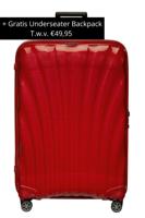 Samsonite C-Lite Spinner 81cm CHILI RED
