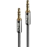 Lindy 35321 audio kabel 1 m 3.5mm Antraciet