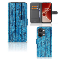 OnePlus Nord 3 Book Style Case Wood Blue
