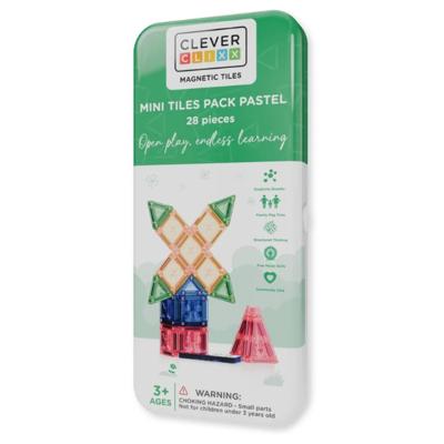 Cleverclixx Travelset Mini Tiles Pastel | 28-delig