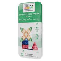 Cleverclixx Travelset Mini Tiles Pastel | 28-delig