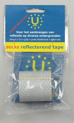 U-rope Reflecterend Tape Solas 50 Mm X 1 M Zilver Default