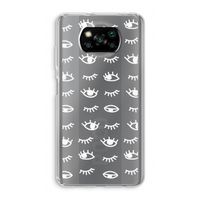 Eye pattern #3: Xiaomi Poco X3 Pro Transparant Hoesje