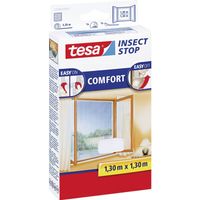 2x Tesa vliegenhor/insectenhor wit 1,3 x 1,3 meter - Inzethorren - thumbnail