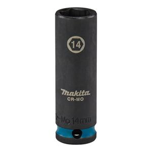 Makita E-16318 Impact Black Krachtdop 3/8" lang | 14 mm
