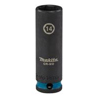 Makita E-16318 Impact Black Krachtdop 3/8" lang | 14 mm Makita E-16318 Impact Black Krachtdop 3/8" lang | 14 mm