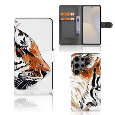 Hoesje Samsung Galaxy S25 Ultra Watercolor Tiger