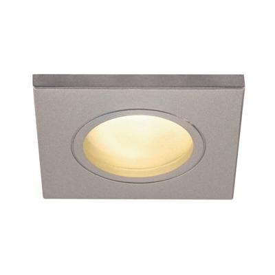 SLV InbouwspotDolix Out GU10 Square voor buiten grijs - 1001171