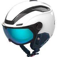 Bolle V-Line Carbon Phantom Blue Lens Cat 1-3 Helm White Matte 52-55