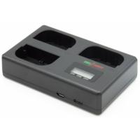 ChiliPower Canon LP-E6 / LP-E6N / LP-E6NH Triple Lader - Laadt 3 accu's, ook tegelijkertijd