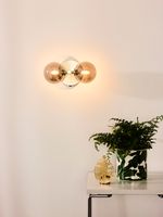 Lucide Tycho wandlamp 2x G9 goud mat - thumbnail