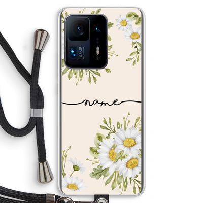 Daisies: Xiaomi Mi Mix 4 Transparant Hoesje met koord