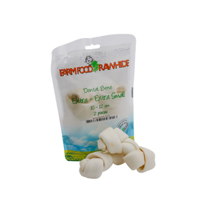 Farm Food Rawhide Dental Bone XXS 10-12cm 2 stuks