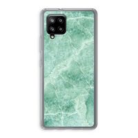 Groen marmer: Samsung Galaxy A42 5G Transparant Hoesje