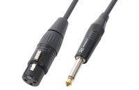 Skytronic CX40-3 audio kabel 3 m XLR (3-pin) 6.35mm Zwart - thumbnail