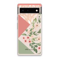 Sweet heaven geometrics: Google Pixel 6 Transparant Hoesje