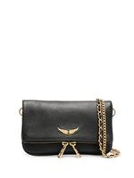 Zadig&Voltaire pochette Rock en cuir - Noir