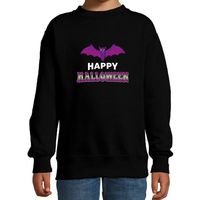Vleermuis / happy halloween horror trui zwart voor kinderen - verkleed sweater / kostuum 14-15 jaar (170/176)  -