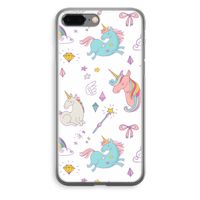 Fantasiewereld: iPhone 8 Plus Transparant Hoesje