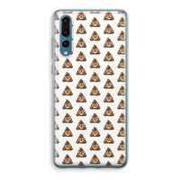 Poop emoji: Huawei P20 Pro Transparant Hoesje