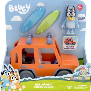 Moose Toys Bluey Speelauto met accessoires - Speelset