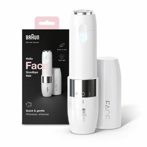 Braun Face FS1000 Mini Onthaarder, Elektrische Gezichtsontharing Voor Vrouwen, Wit