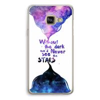 Stars quote: Samsung A3 (2017) Transparant Hoesje Stars quote: Samsung A3 (2017) Transparant Hoesje