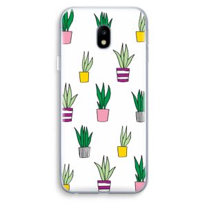 Sanseveria: Samsung Galaxy J3 (2017) Transparant Hoesje