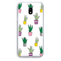 Sanseveria: Samsung Galaxy J3 (2017) Transparant Hoesje