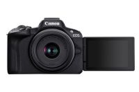 Canon EOS R50, Black + RF-S 18-45 IS STM + RF-S 55-210mm F5-7.1 IS STM Kit MILC 24,2 MP CMOS 6000 x 4000 Pixels Zwart - thumbnail
