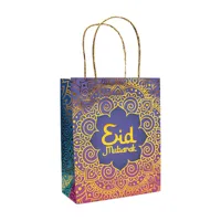 Cadeauzakje Eid Mubarak Paars/Blauw