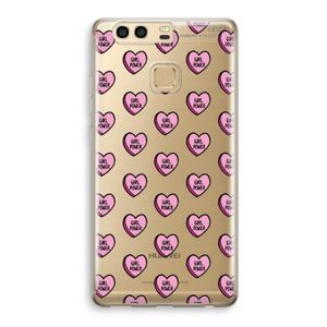 GIRL POWER: Huawei P9 Transparant Hoesje