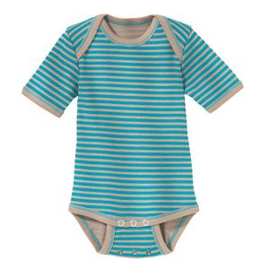 Meegroeirompertje met korte mouwen van biologisch katoen, avocado 50/56/62 Meegroeirompertje met korte mouwen van biologisch katoen, avocado 50/56/62