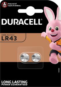 LR43 knoopcel batterijen van Duracell (2)