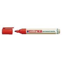 Viltstift edding 21 EcoLine rond rood 1.5-3mm