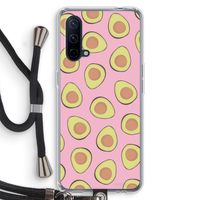 Dancing avocados: OnePlus Nord CE 5G Transparant Hoesje met koord