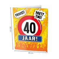 Paperdreams window signs - 40 jaar