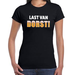 Last van dorst fun shirt zwart voor dames drank thema 2XL  -