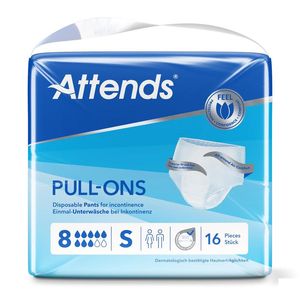 Attends Pull-on 8S, 16 Stuks