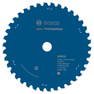 Bosch Accessoires Cirkelzaagblad Expert for StainlessSteel 192X20X1.9/1.6X38 - 2608644288