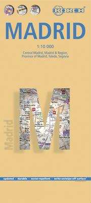 Stadsplattegrond Madrid | Borch Stadsplattegrond Madrid | Borch