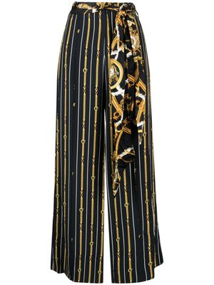 Camilla pantalon à imprimé Coast To Coast - Noir