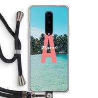 Pacific Dream: OnePlus 8 Transparant Hoesje met koord