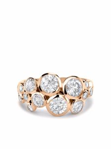 Pragnell bague Bubbles en or rose 18ct ornée de diamants