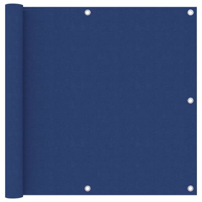 VidaXL Balkonscherm 90x500 cm oxford stof blauw
