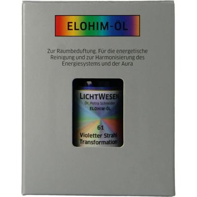 Lichtwesen Elohim olie transformatie violet 61
