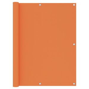 VidaXL Balkonscherm 120x400 cm oxford stof oranje