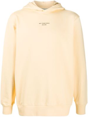 Drôle De Monsieur sweat à capuche à logo - Orange