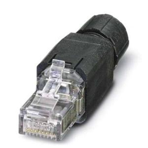 Phoenix Contact VS-08-RJ45-5-Q/IP20 BK RJ45-connector 1658008 Stekker, recht Aantal polen (sensoren) 8 Zwart 1 stuk(s)